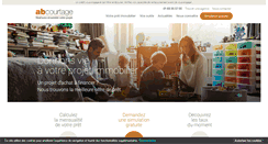 Desktop Screenshot of abcourtage.com